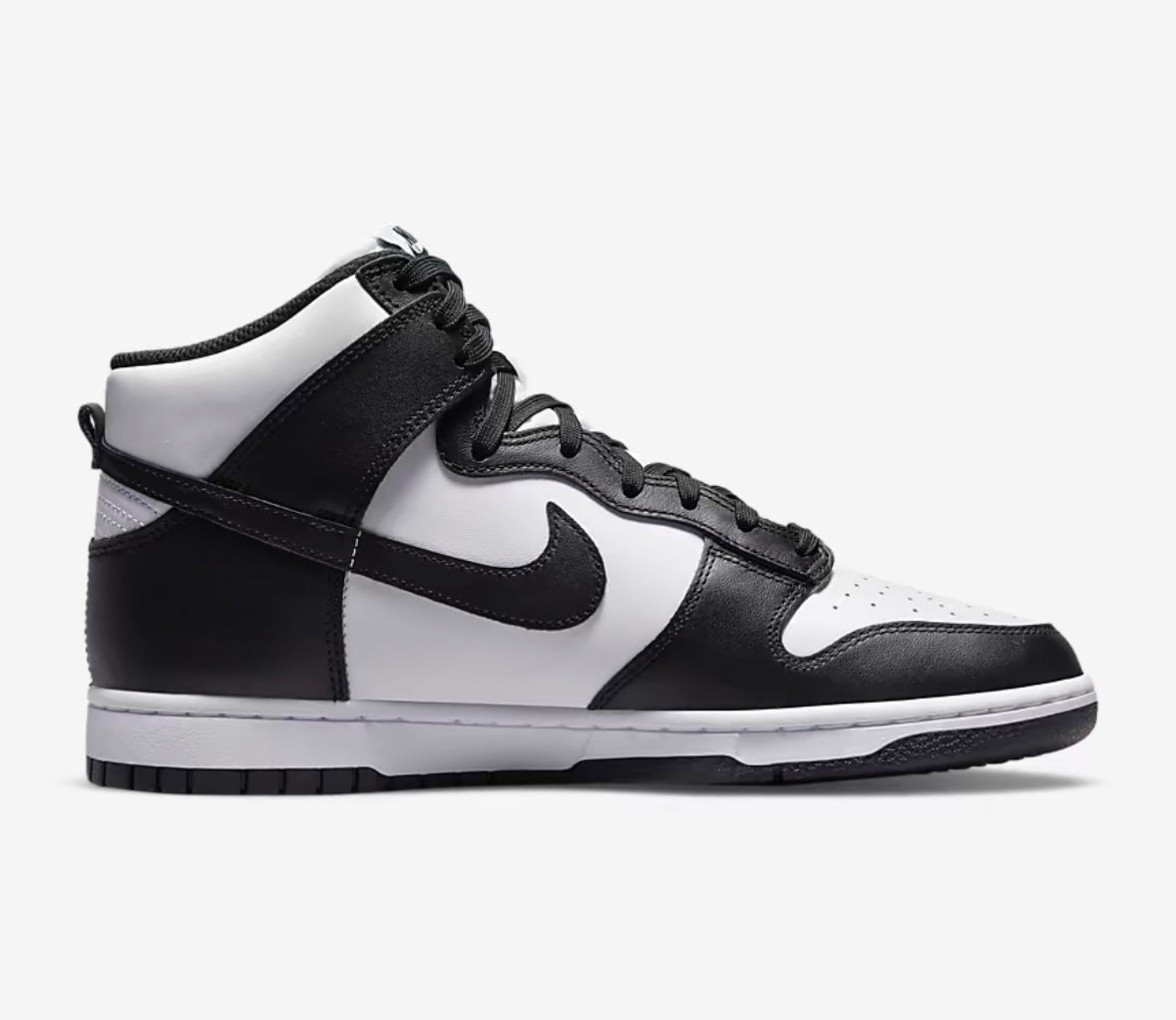 Dunk high Black and white