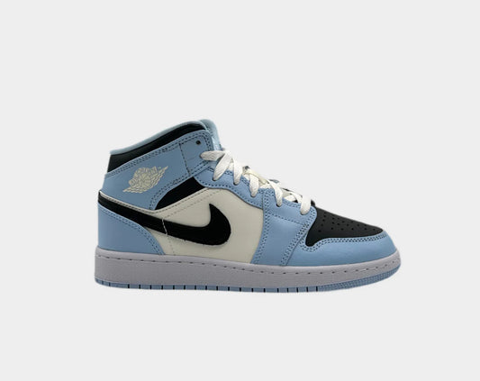 Jordan 1 mid ice blu