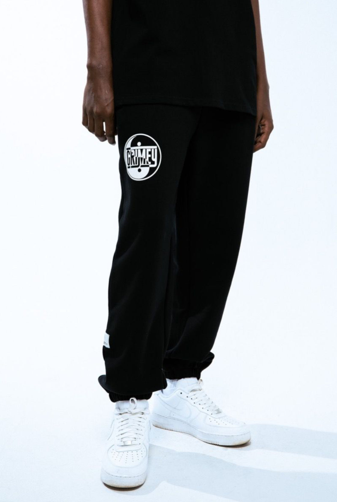 Grimey Hijacker Heavyweight Sweatpants Black