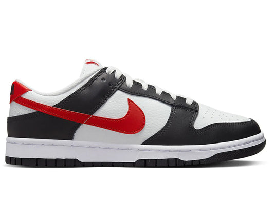 NIKE DUNK LOW RETRO RED SWOOSH PANDA