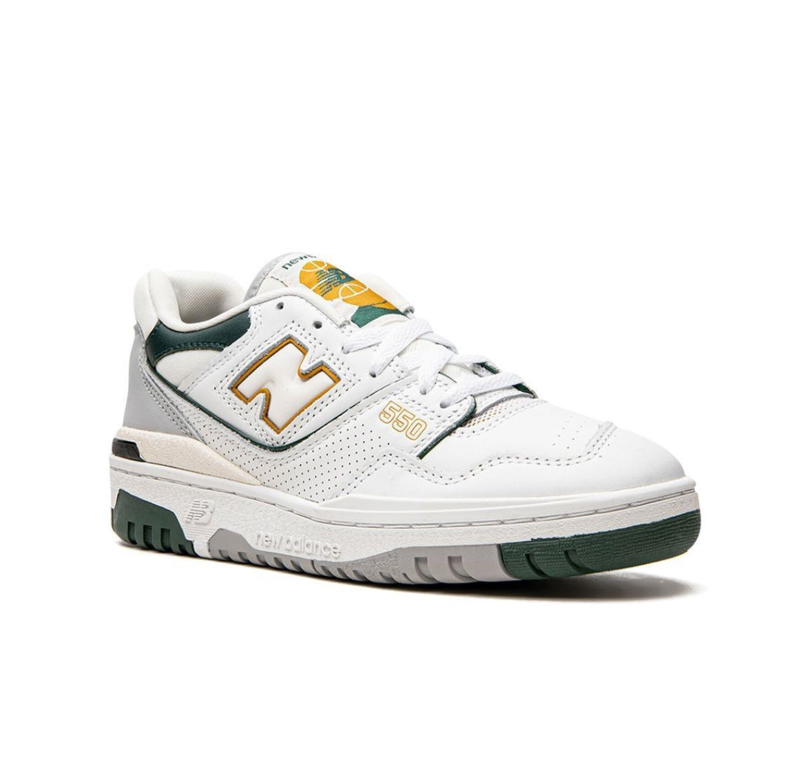 New Balance 550 bianca/verde