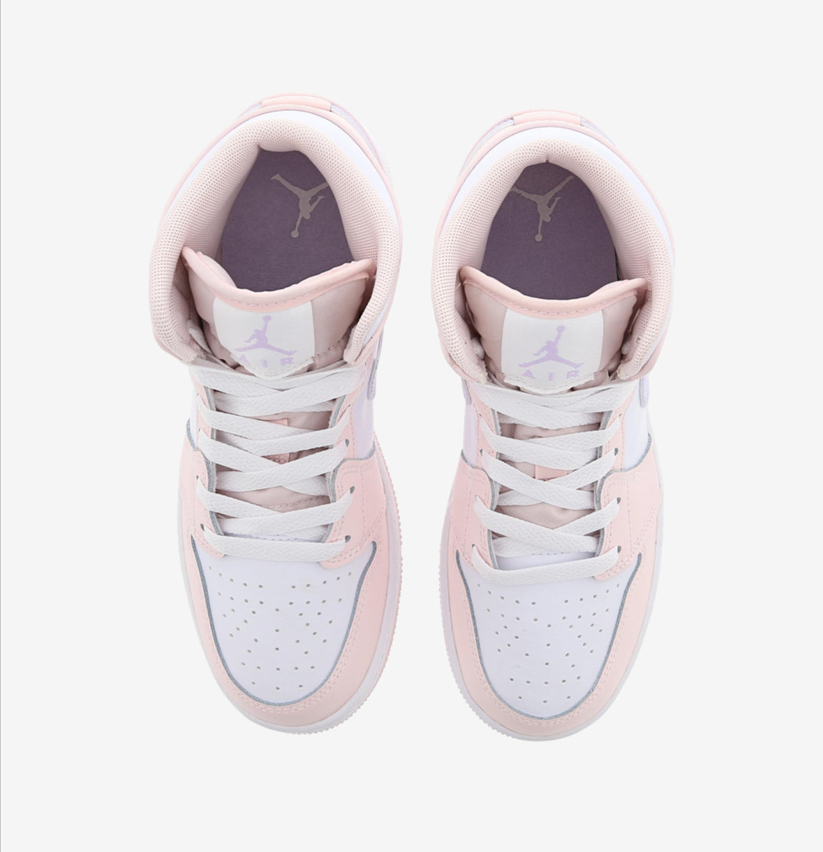 Jordan 1 mid rosa chiaro