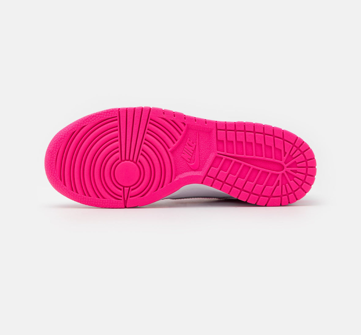 DUNK LOW UNISEX white/laser fuchsia