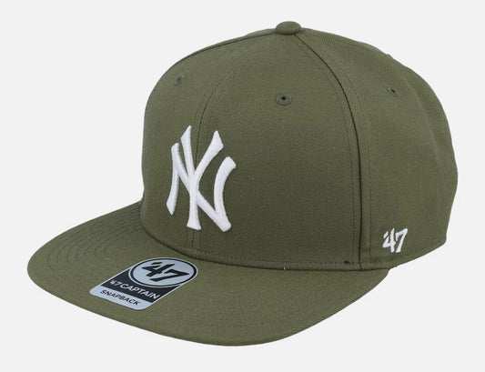 New York Yankees No Shot Captain Sandalwood Snapback - 47 Brand