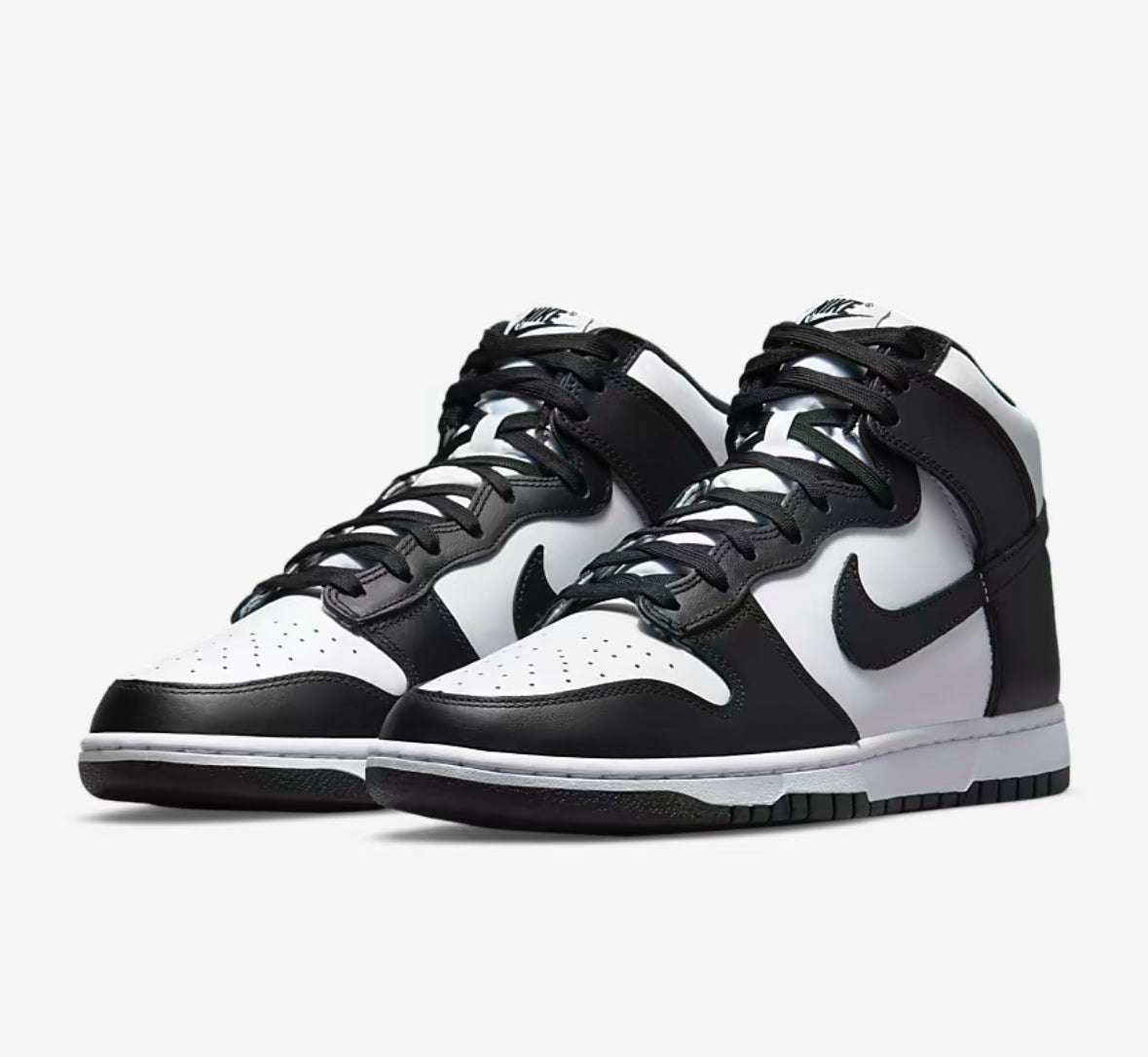 Dunk high Black and white