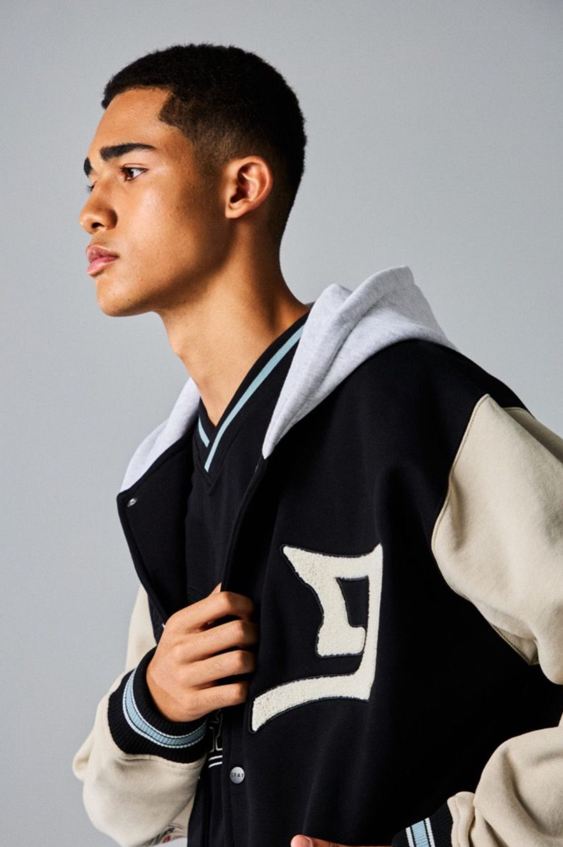 Grimey Deeper fleece Heavyweight Hooded Jacket Black