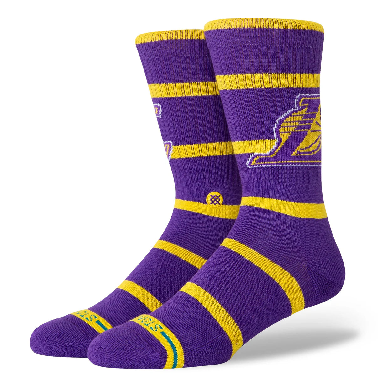 PREP LOS ANGELES LAKERS CREW SOCK