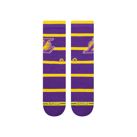 PREP LOS ANGELES LAKERS CREW SOCK