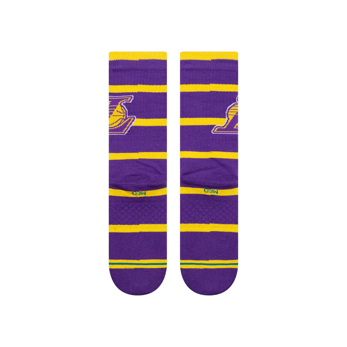 PREP LOS ANGELES LAKERS CREW SOCK