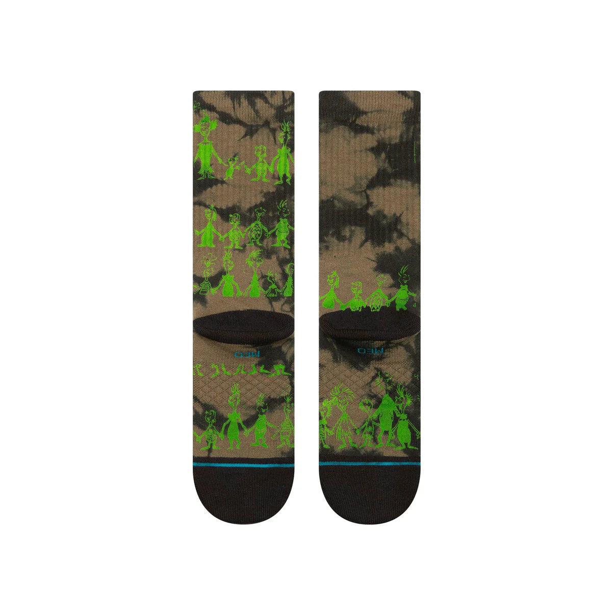 DOWN IN WHOVILE CREW SOCK