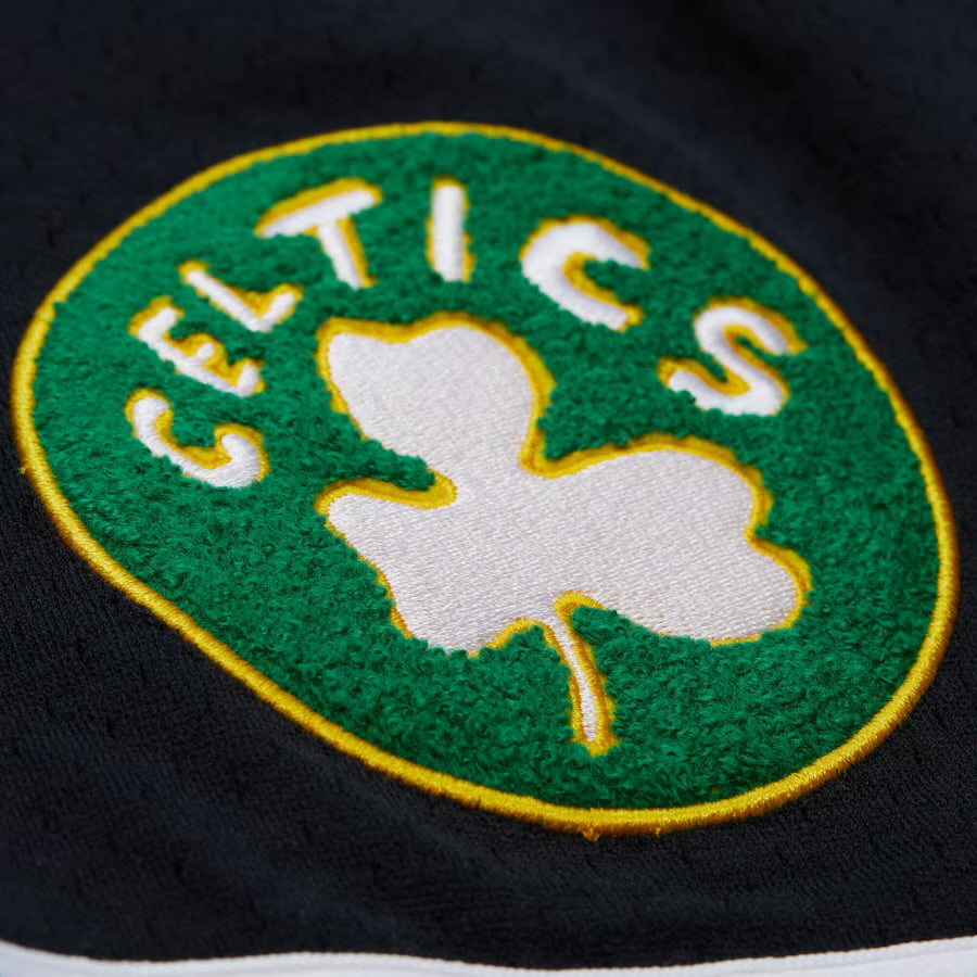 Men's Black Boston Celtics Logo Over Game Day Shorts