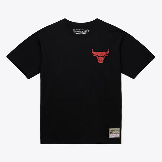 Men's Black Chicago Bulls Shot Clock T-Shirt