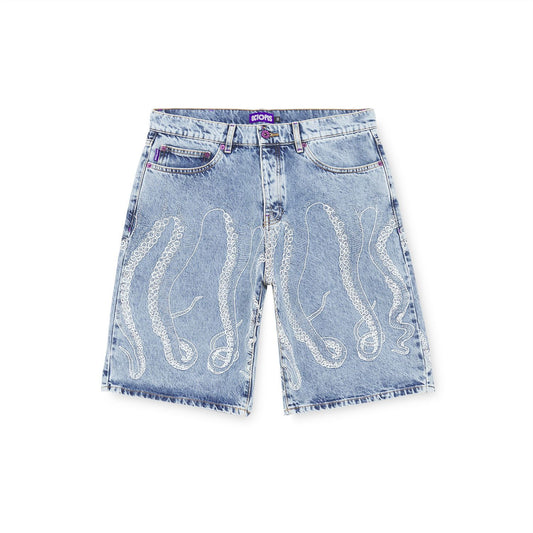 Octopus Outline Loose Shorts